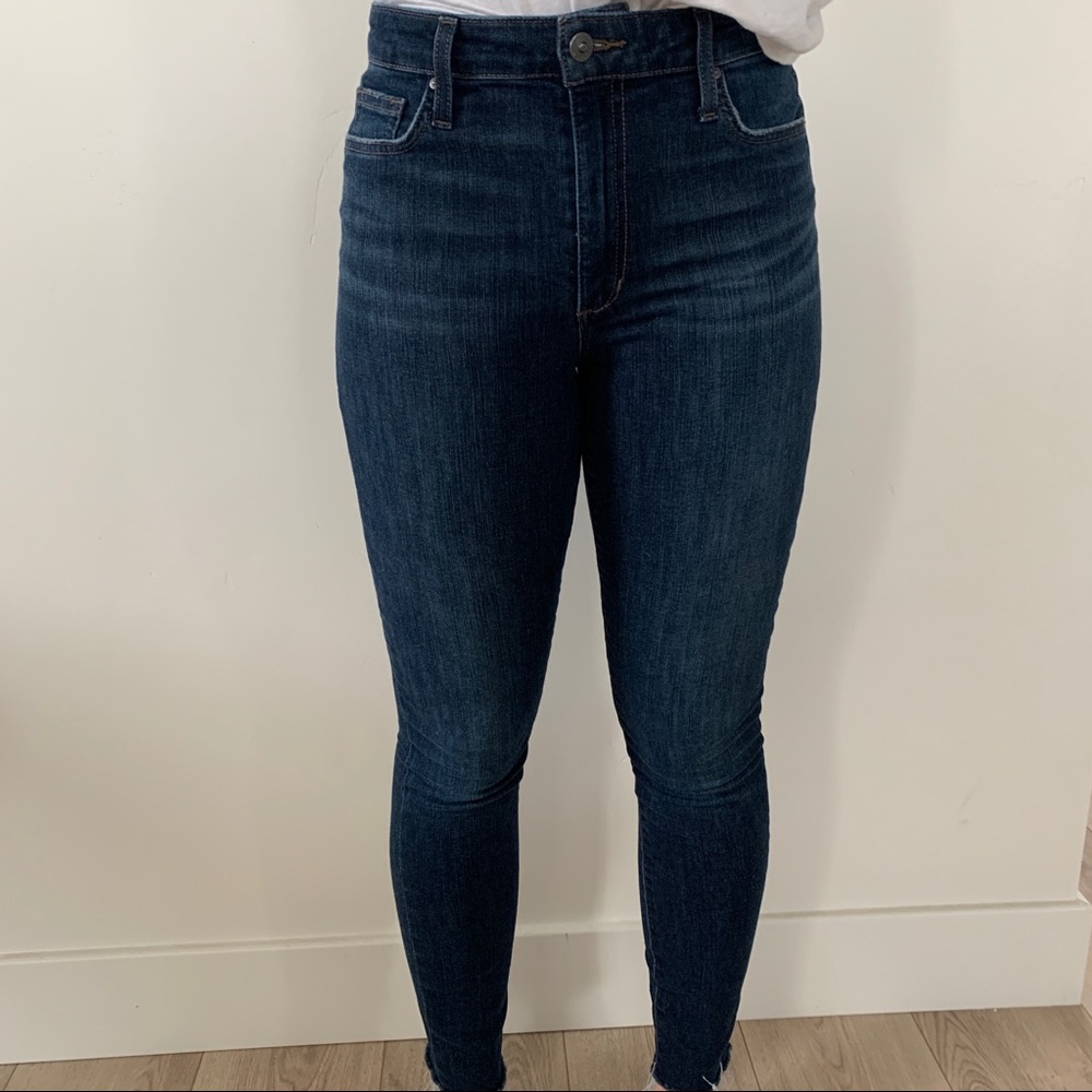 Joe’s High Waisted Dark Wash Skinny Jean size 27